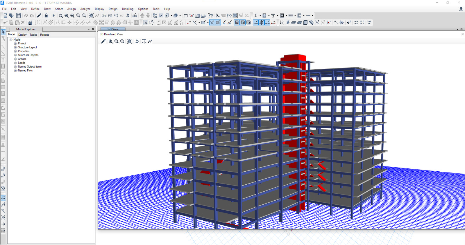 ETABS Detail 1